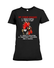 LIMITED EDITION - FUNNY CHICKEN - 80110P Premium Fit Ladies Tee tile
