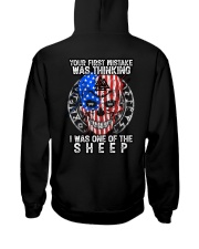 LIMITED EDITION - Dachshund T SHIRT 6706TR Hooded Sweatshirt back