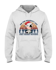 LIMITED EDITION - MERRY CHRISTMAS COW - 80120P Hooded Sweatshirt tile