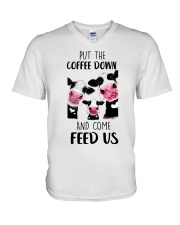 LIMITED EDITION - FARMER COWS FUNNY - 80139P V-Neck T-Shirt tile
