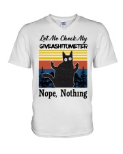 LIMITED EDITION - CAT LOVERS - 9873A V-Neck T-Shirt tile