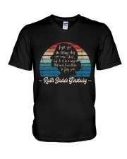 LIMITED EDITION - RBG - T SHIRT 8959P V-Neck T-Shirt tile