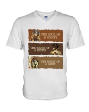 LIMITED EDITION - DOG LOVERS - 90016A V-Neck T-Shirt tile