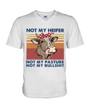 LIMITED EDITION - NOT MY HEIFER - 80079P V-Neck T-Shirt tile