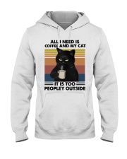 LIMITED EDITION - CAT LOVERS - 9887A Hooded Sweatshirt tile