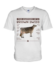 LIMITED EDITION - COW LOVERS - TSHIRT 9731P V-Neck T-Shirt tile