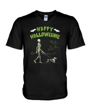 LIMITED EDITION - DÁCHHUND Tshirt 7623A V-Neck T-Shirt tile
