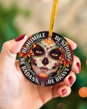 LIMITED EDITION - BE STRONG - 10928TU Circle ornament - single (porcelain) aos-circle-ornament-single-porcelain-lifestyles-09