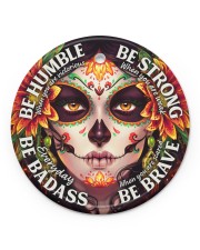 LIMITED EDITION - BE STRONG - 10928TU Circle ornament - single (porcelain) front