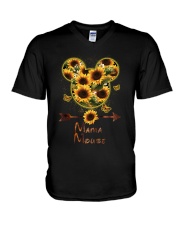 LIMITED EDITION - HIPPIE - T SHIRT 9706A V-Neck T-Shirt tile