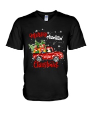 LIMITED EDITION - FUNNY CHICKEN 90031A V-Neck T-Shirt tile