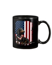 LIMITED EDITION - DACHSHUND AMERICAN FLAG - 9301P Mug tile