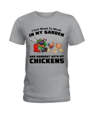 LIMITED EDITION - FARMER FUNNY CHICKEN 6864P Ladies T-Shirt tile