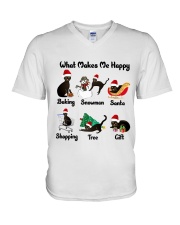 LIMITED EDITION - CAT LOVERS - 90085A V-Neck T-Shirt tile