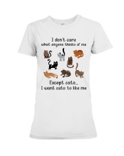 LIMITED EDITION - CAT LOVERS - 9885A Premium Fit Ladies Tee tile
