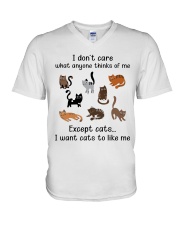LIMITED EDITION - CAT LOVERS - 9885A V-Neck T-Shirt tile
