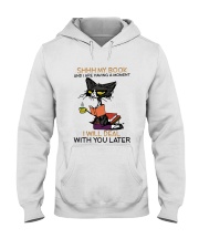 LIMITED EDITION - CAT LOVERS - 9834A Hooded Sweatshirt front