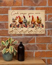 LIMITED EDITION - CHICKEN LOVERS - 80344P 17x11 Poster poster-landscape-17x11-lifestyle-23