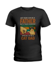 LIMITED EDITION - SPECIAL CAT DAD T-SHIRT 8355K Ladies T-Shirt tile