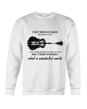 LIMITED EDITION - HIPPIE NATURE GUITAR 9342P Crewneck Sweatshirt tile