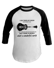 LIMITED EDITION - HIPPIE NATURE GUITAR 9342P Baseball Tee tile