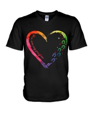 LIMITED EDITION - FARMER LOVE HORSES - 6900P V-Neck T-Shirt tile