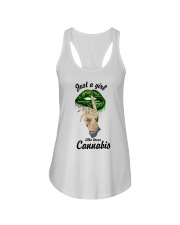 LIMITED EDITION - GIRL LOVES CANNABIS 9334P Ladies Flowy Tank tile
