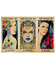 LIMITED EDITION - HIPPIE GIRL - POS80355TU 17x11 Poster front