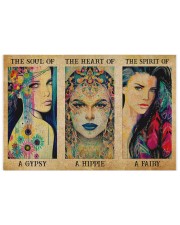 LIMITED EDITION - HIPPIE GIRL - POS80355TU Puzzles tile