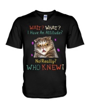 LIMITED EDITION - CAT LOVERS 9936A V-Neck T-Shirt tile
