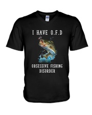 LIMITED EDITION - FISHING - T SHIRT 10537J V-Neck T-Shirt tile