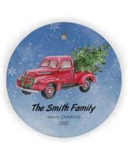 LIMITED EDITION - CHRISTMAS - 6930P Circle Ornament (Wood tile