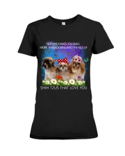 LIMITED EDITION - SHIH TZUS LOVER - T SHIRT 8978P Premium Fit Ladies Tee tile