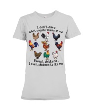 LIMITED EDITION - FUNNY CHICKEN 80101PPP Premium Fit Ladies Tee tile