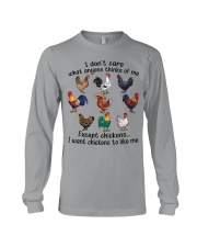 LIMITED EDITION - FUNNY CHICKEN 80101PPP Long Sleeve Tee tile