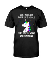 LIMITED EDITION - FUNNY UNICORN 80088P Premium Fit Mens Tee tile