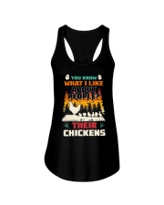 LIMITED EDITION - FARMER FUNNY CHICKEN - 6989P Ladies Flowy Tank tile