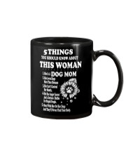 LIMITED EDITION - 5 THINGS ABOUT DOG MOM - 9312P Mug tile