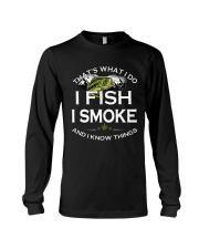 LIMITED EDITION - I FISH I SMOKE T SHIRT 9389P Long Sleeve Tee tile
