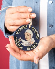 LIMITED EDITION - BE STRONG - 80316TU Circle ornament - single (porcelain) aos-circle-ornament-single-porcelain-lifestyles-01