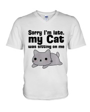 LIMITED EDITION - CAT LOVERS 10830A V-Neck T-Shirt tile