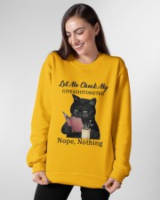 LIMITED EDITION - MY CAT - 90378TU Crewneck Sweatshirt apparel-crewneck-sweatshirt-lifestyle-front-13