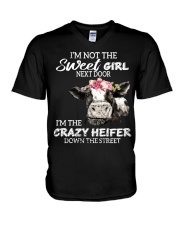 LIMITED EDITION - COW LOVERS - 10525A V-Neck T-Shirt tile