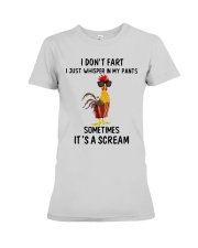 LIMITED EDITION - FUNNY CHICKEN 80087P Premium Fit Ladies Tee tile