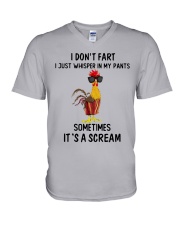LIMITED EDITION - FUNNY CHICKEN 80087P V-Neck T-Shirt tile