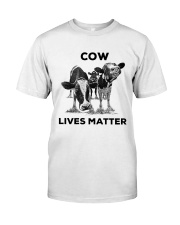 LIMITED EDITION - COW LIVES MATTER - 6809P Classic T-Shirt front