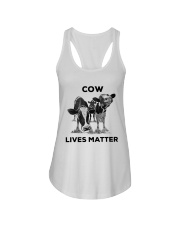 LIMITED EDITION - COW LIVES MATTER - 6809P Ladies Flowy Tank tile