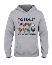 LIMITED EDITION - FARMER FUNNY CHICKEN 80135P Hooded Sweatshirt tile