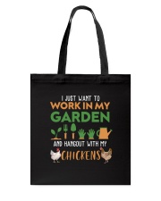 LIMITED EDITION - FARMER FUNNY CHICKENS - 80202P Tote Bag tile