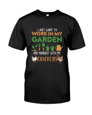 LIMITED EDITION - FARMER FUNNY CHICKENS - 80202P Premium Fit Mens Tee tile